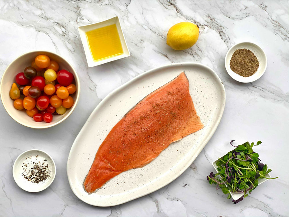 Rainbow Trout With Roasted Tomatoes Ingredients